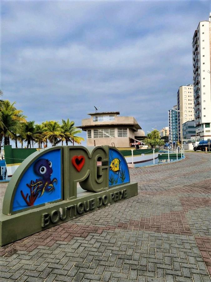 Apto Pe Na Areia Com Vista O Mar E Wifi * Praia Grande (Santos)